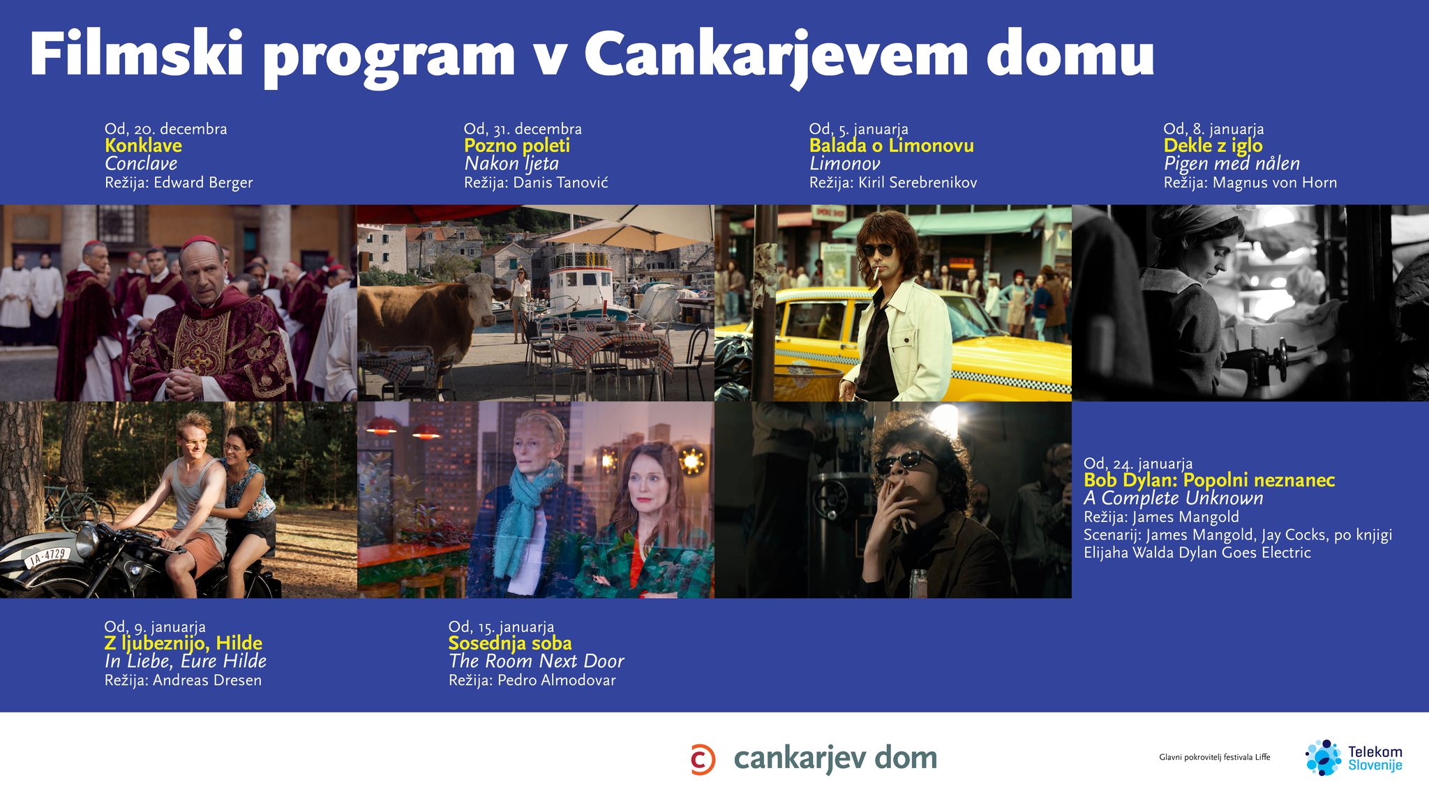 Filmski program v Cankarjevem domu