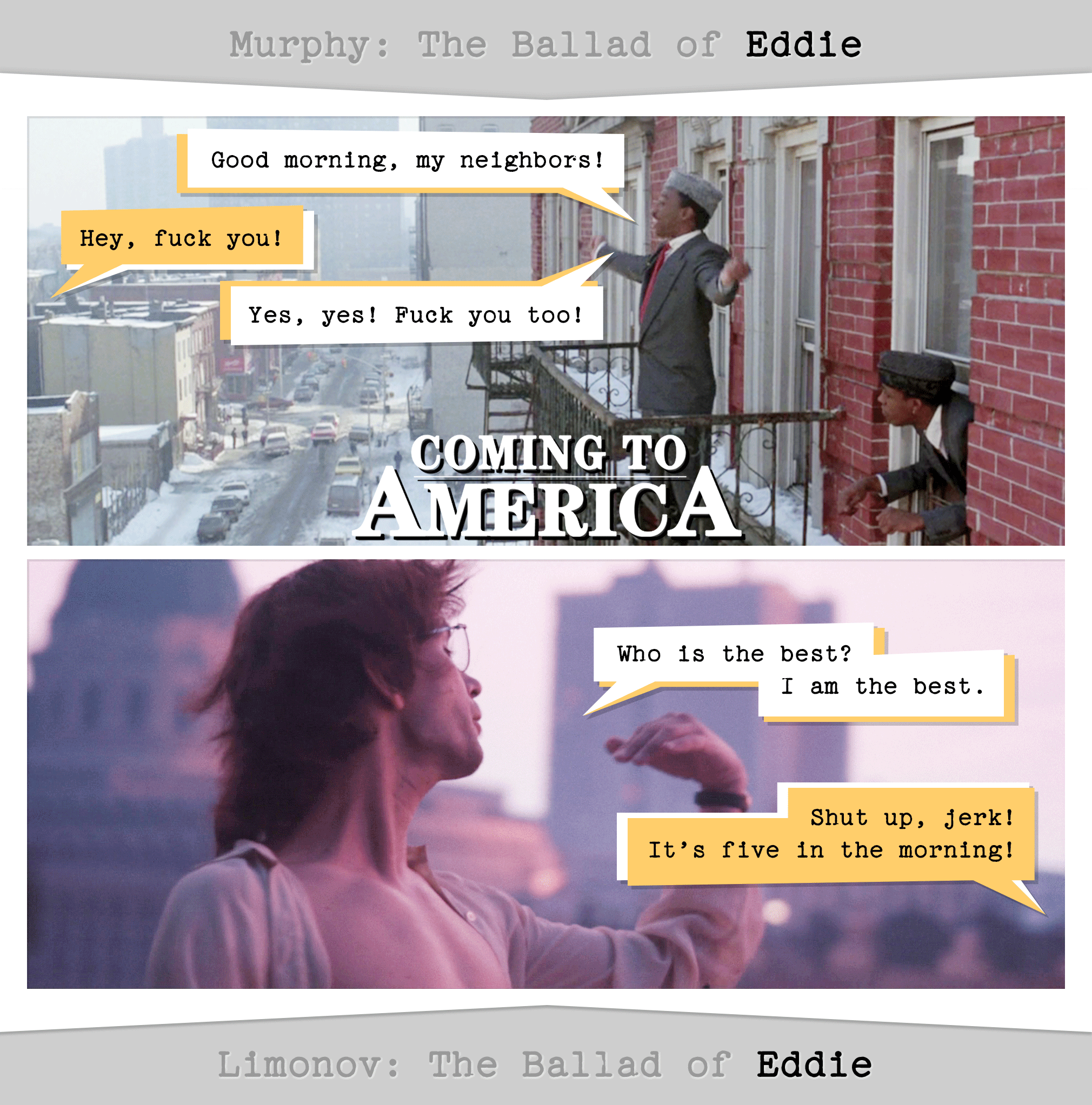 «Coming to America»