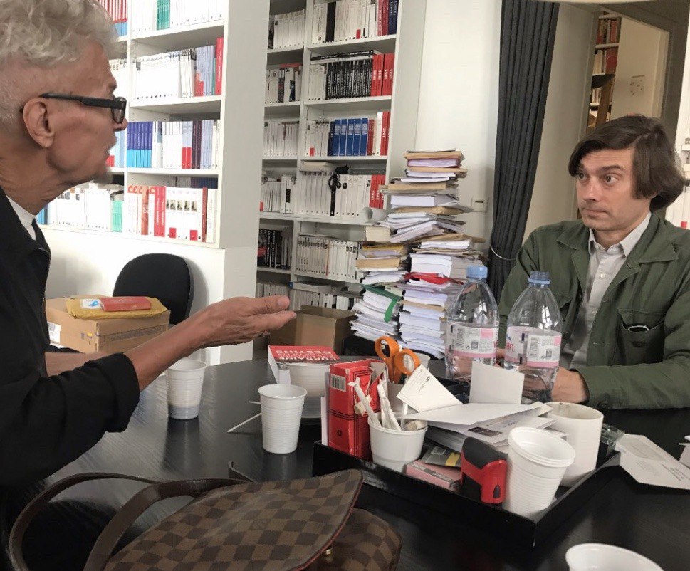 Edouard Limonov avec Charles Ficat