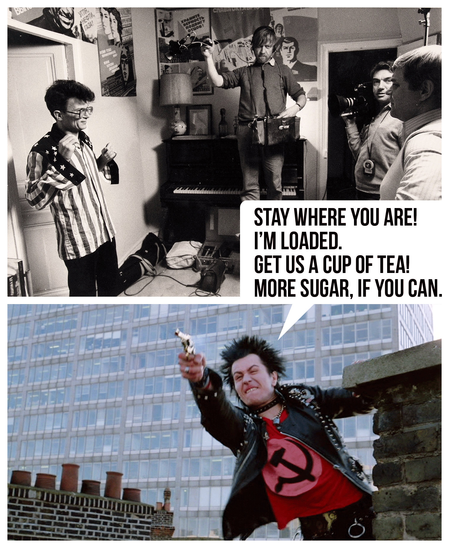 Gary Oldman as Sid Vicious