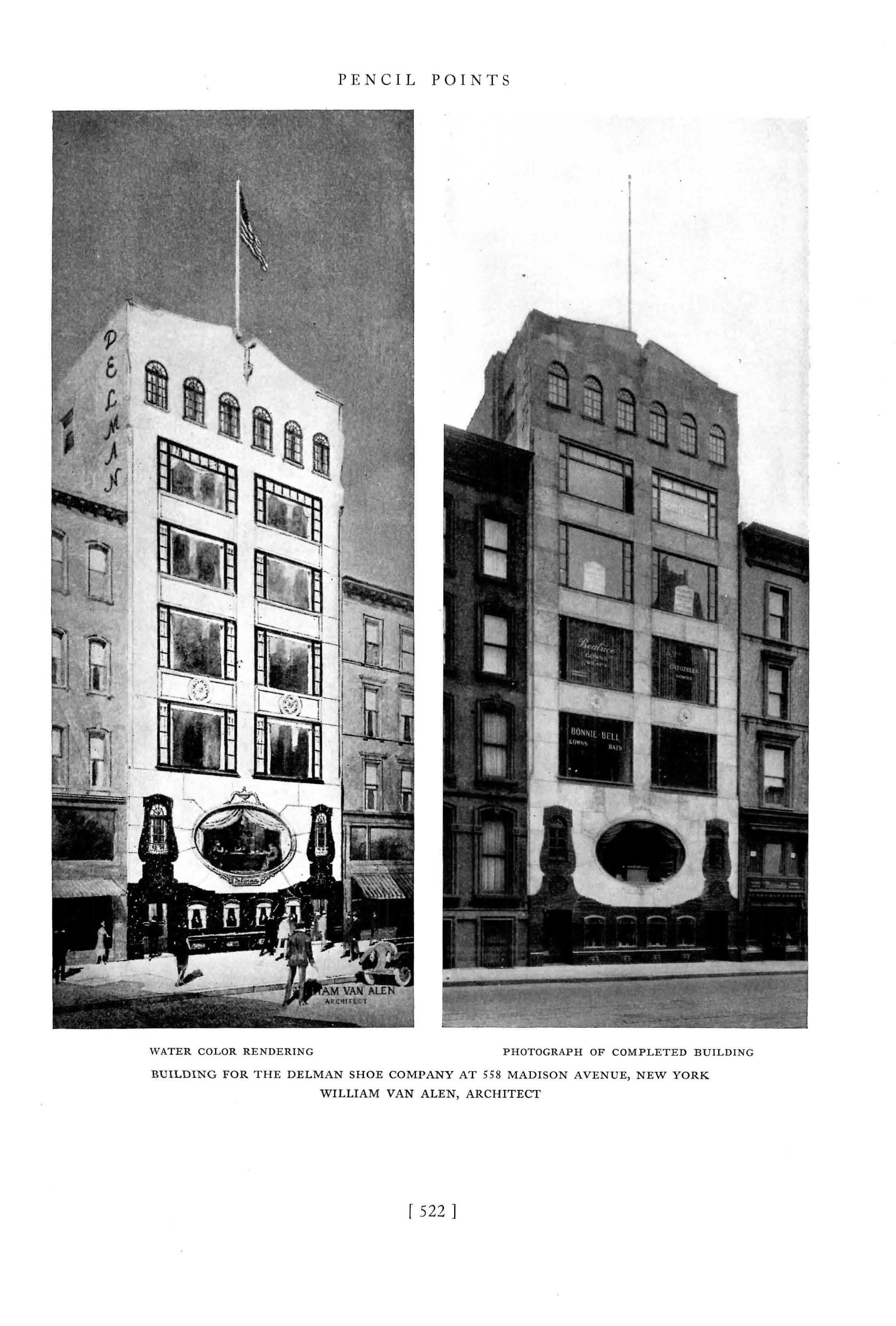 Building for the Delman shoe company