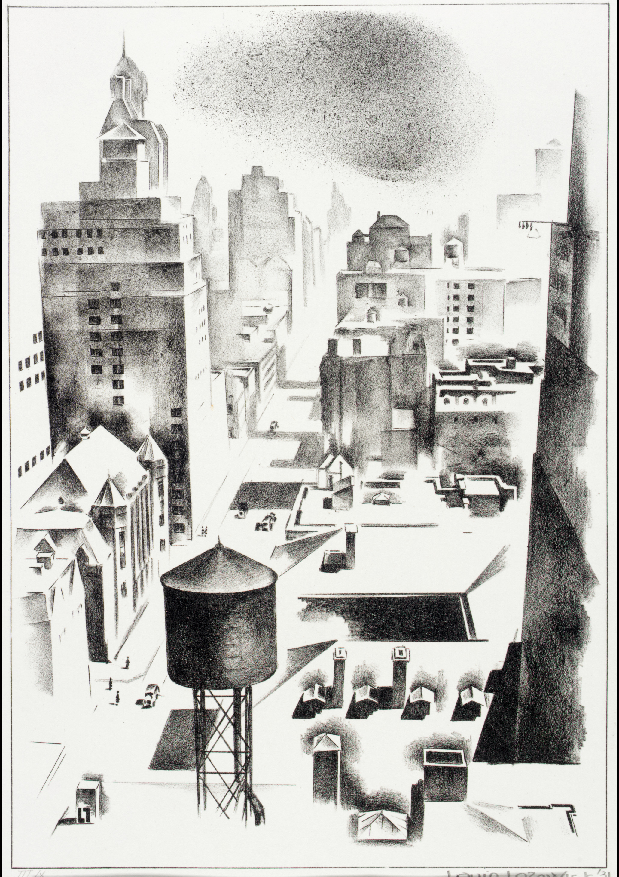 Louis Lozowick «Madison Avenue»